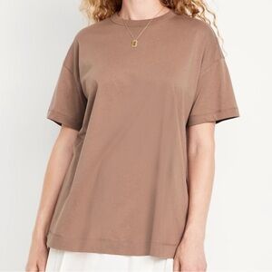 Old Navy Women’s Oversized EveryWear Tunic T-Shirt